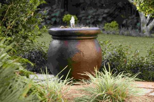 Cannes self contained water feature pot